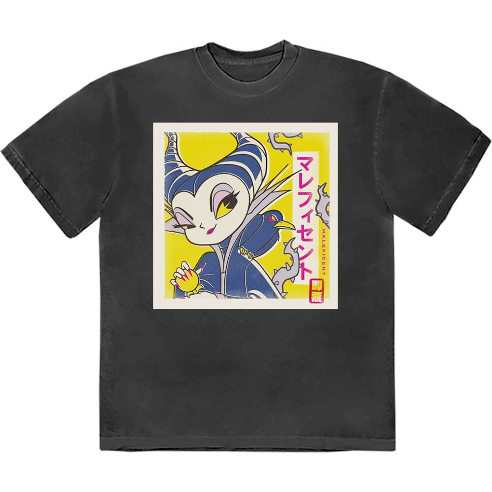 Disney Sleeping Beauty - Maleficent Japanese Tshirt Homme - Noir